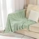 thumbnail image 5 of mint green Throw Blanket for Couch & Sofa Bed, Soft Knit Woven Gold Blanket with Tassel, Decorative for Chair & Living Room,, 5 of 5