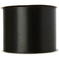 thumbnail image 3 of Offray Ribbon, Black 2 1/4 inch Single Face Satin Polyester Ribbon, 9 feet, 3 of 8