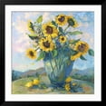 thumbnail image 2 of Art.com Floral Kaleidoscope III Art Print by Nanette Oleson, Black Frame Wall Art, 38" x 38", 2 of 5