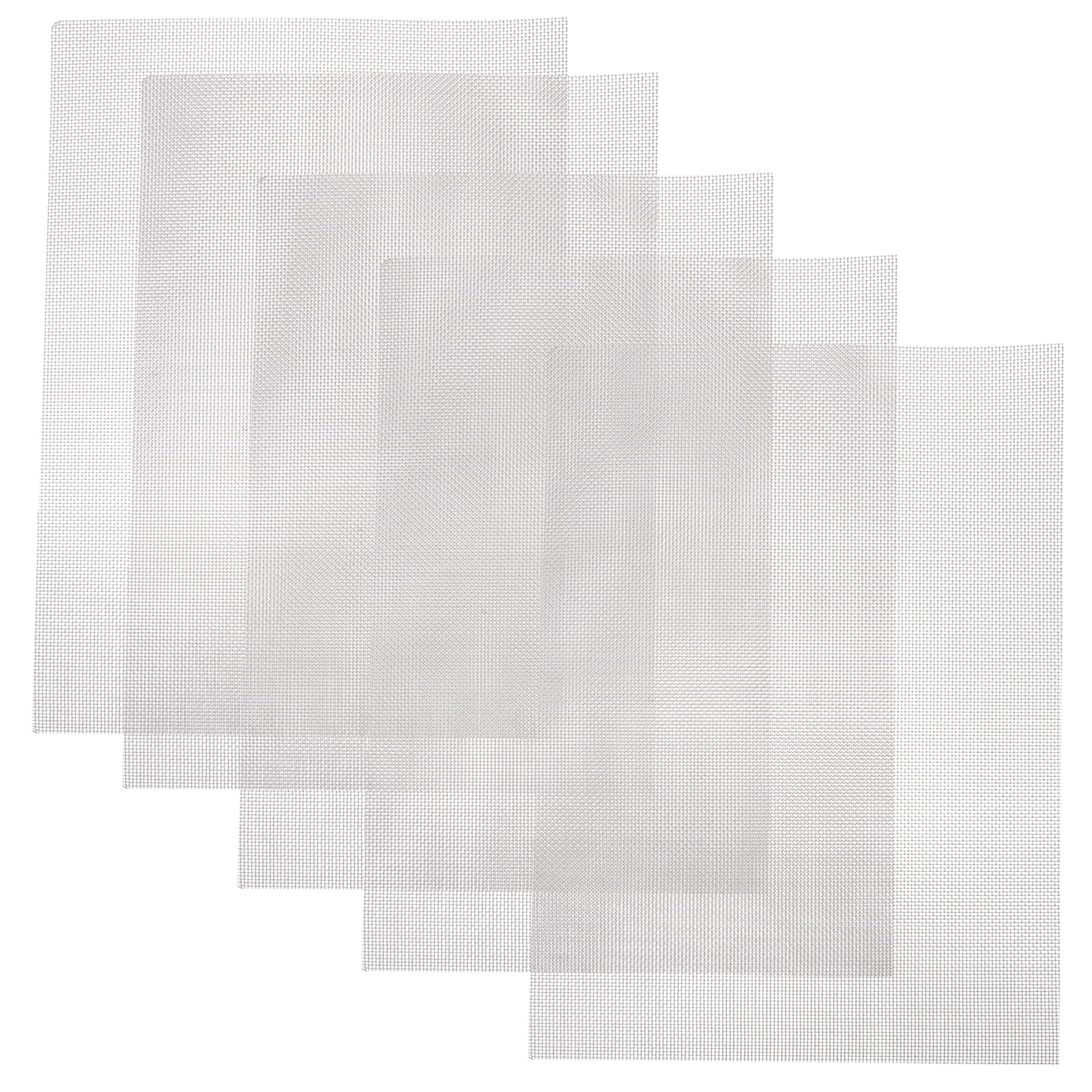 5pcs Wire Mesh 304 Stainless Steel 20 Mesh Window Screen Bird Feeder