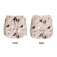 thumbnail image 6 of Uemuo Funny Chicken Pattern Women's Athletic Shorts High Waisted Running Shorts with Liner Pockets Gym Elastic Workout Shorts-X-Large, 6 of 9
