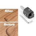 thumbnail image 4 of Cincel para esquinas de corte rápido Cincel para madera para ranuras de bisagras cuadradas JShteea Para estrenar, 4 of 7