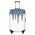 thumbnail image 1 of Custom Evil Eye Luggage Cover Elastic All Seeing Eye Art Travel Suitcase Protective Covers Fits 18-32 Inch, 1 of 1