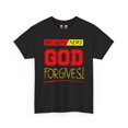 thumbnail image 2 of DJH Apparel | Breaking News: God Forgives Christian Unisex T-shirt, 2 of 7