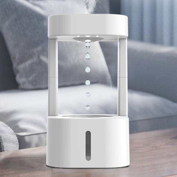 Humidificador de aire de 580 ml con humidificador de escritorio portátil ligero de ambiente de poco ruido