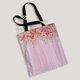 thumbnail image 1 of ABPHQTO Flores Escena de la boda Bolsa de lona Bolsa reutilizable Bolsas de compras Bolsa de asas 36x41 cm, 1 of 2