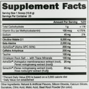 Bucked Up Pre-Workout Powder Supplement, Miami Vice Flavor, 9.3 oz, 25 Servings