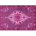 thumbnail image 1 of Ahgly Company Indoor Rectangle Persian Pink Traditional Area Rugs, 7' x 9', 1 of 4