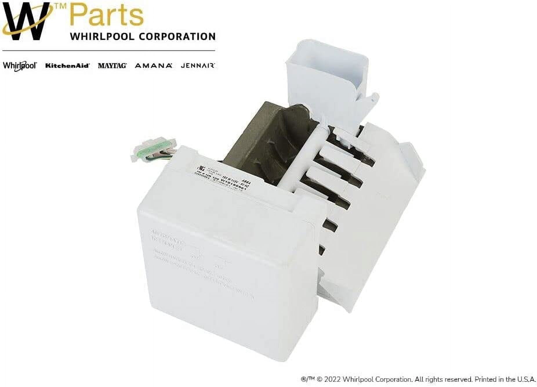 Whirlpool WPW10190961 SxS Refrigerator Ice Maker Assembly
