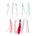 thumbnail image 2 of 2x10 Uds Señuelo De Calamar Cebos Blandos Pulpo Calamar Falda Señuelo Accesorios De Pesca Marina, 2 of 8