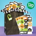 thumbnail image 2 of Big Dot of Happiness Jack-O'-Lantern Halloween - Assorted Kids Halloween Party Gift Tag Labels - To and From Stickers - 12 Sheets - 120 Stickers, 2 of 8