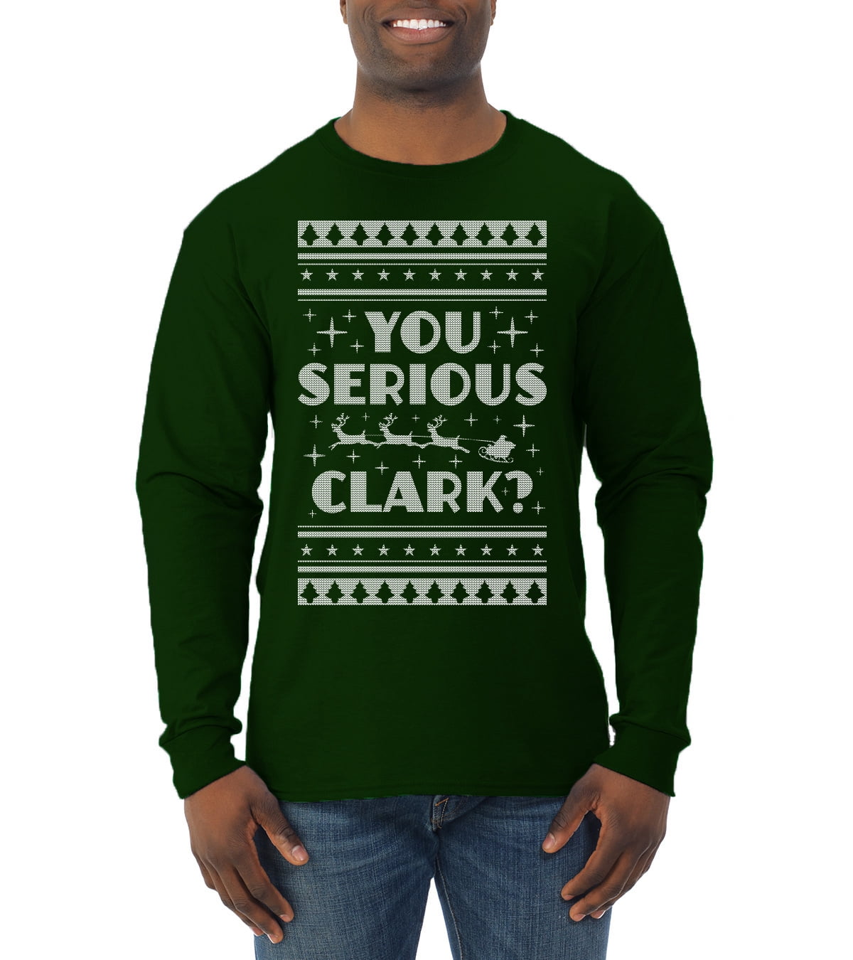 U Serious Clark Christmas Vacation Ugly Christmas Sweater T-Shirt