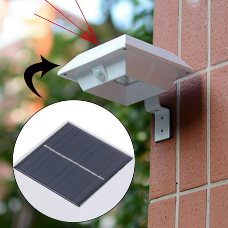 1pcs 4 Led Solar Powered Garden Security Light Outdoor Fence Wall 1pcs 4 Led Solar Powered Garden Security Light Outdoor Fence Wall Lamp Waterproof