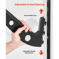thumbnail image 5 of KFFKFF Surfboard Rack 4-Tier Wall-Mounted Metal Adjustable Storage Organizer Carbon, 5 of 9