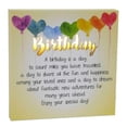 thumbnail image 1 of MDR Trading  Birthday LED Block Sign with Saying, 1 of 1