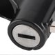 thumbnail image 2 of Motorcycle Helmet Security Hook Lock with 2 Keys 6mm Screw Holes Anti Theft Aluminum Alloy for Motorbikes Scooters, 2 of 4