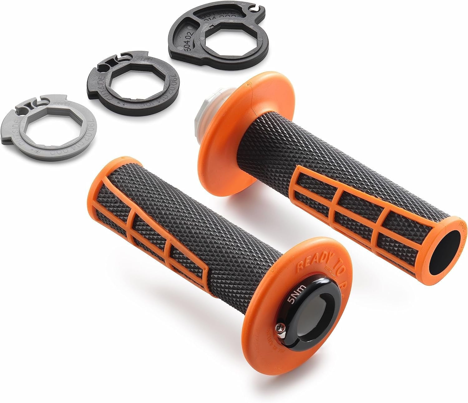 NEW HANDLEBAR HANDLE BAR GRIPS SET SOFT BLACK 7/8 Inc = 22mm - I Love Japan Motors - Foto 2