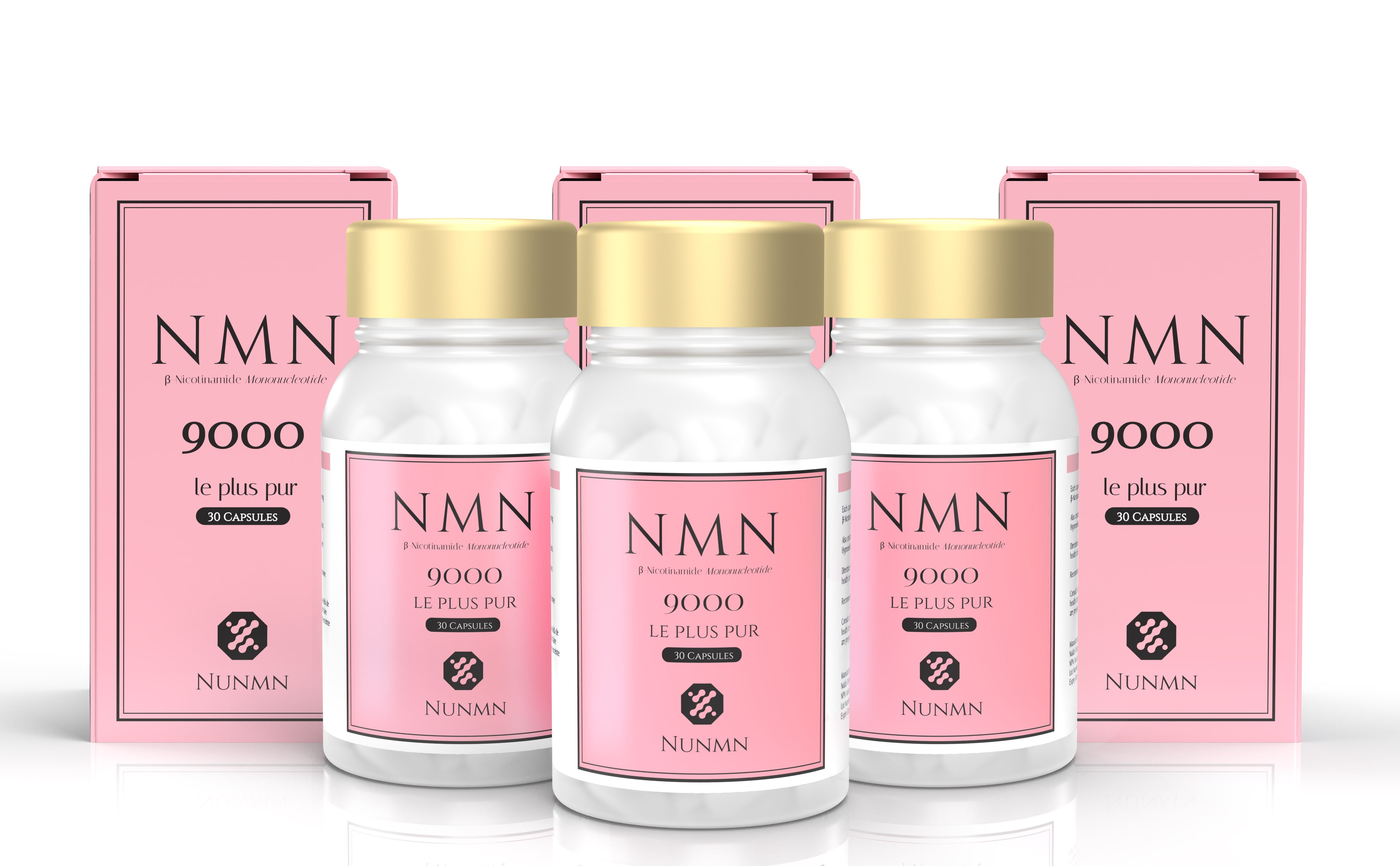 NMN Supplement 9000 NAD+ Booster Nicotinamide Mononucleotide