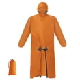 thumbnail image 1 of Poncho de Pluie à Capuchon pour Adultes, Imperméable Léger avec Manches pour la Randonnée, le Camping et le Backpacking, 1 of 4