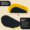 thumbnail image 3 of Dura-Gold Pro Series 6" Round & Mouse-Shaped Hand Sanding Block Pads for Hook & Loop and PSA 6" DA Sanding Discs - PSA Sandpaper Conversion Adapter Pad - Auto Sand Polish Woodworking Furniture, 3 of 7