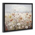 thumbnail image 2 of Stupell Industries French Country Charming Flower Meadow Black Floating Frame Canvas Art, 21 x 17, by Ramona Murdock, 2 of 7