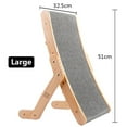 thumbnail image 1 of Cat Scratcher Bed Wood Frame Natural Sisal Scratching Mat, 1 of 11