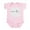 Petal Pink, variant on CafePress - BORN TO KICK Infant Bodysuit - Baby Light Bodysuit, Size Newborn - 24 Months