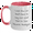 White/Pink, variant on Funny Mixologist Gifts from Friends to Favorite Mixologists for Graduation - Unique Two Tone Coffee Mug, I Love How We Don't Have To Say Out Loud That I'm Your Favorite Mixologist