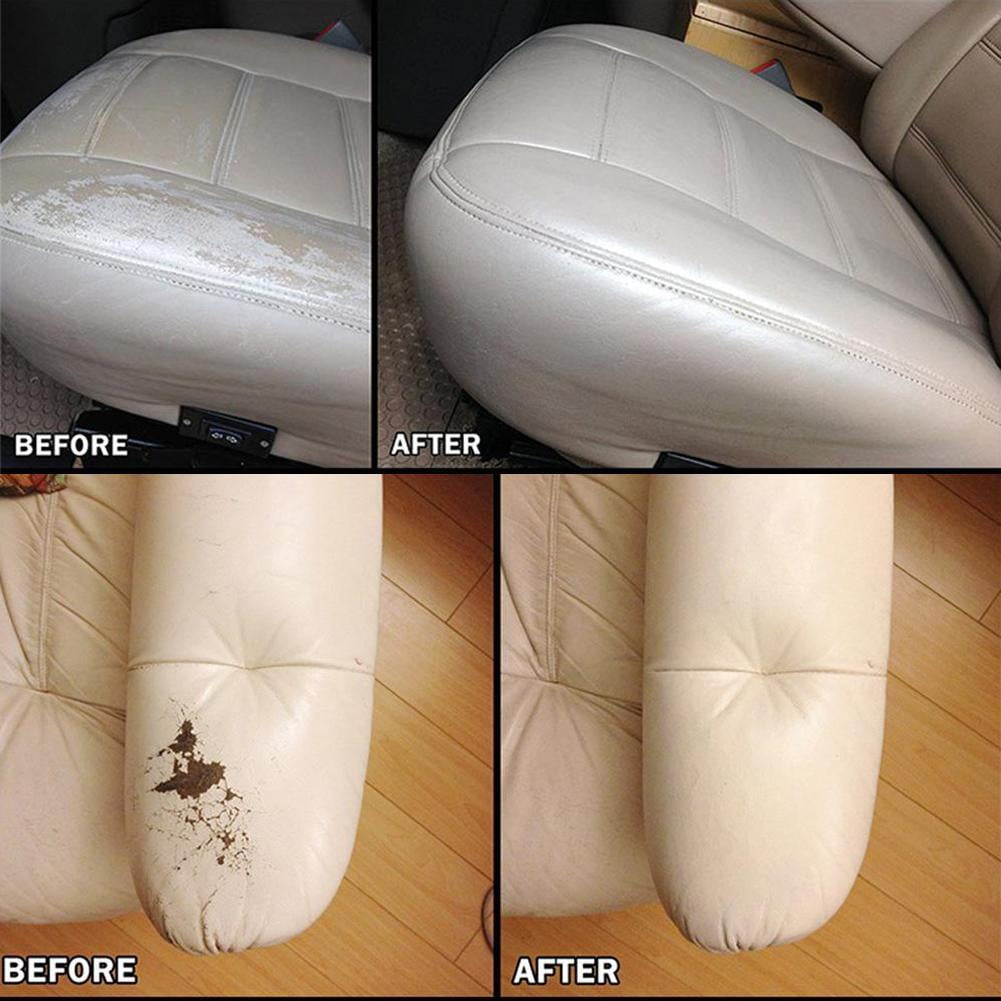 Leather Vinyl Repair Kit For Furniture Car Seats Sofa Scratch Holes Rip V2Q3