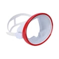 thumbnail image 4 of Máscara de buceo de lente única, máscara de snorkel a prueba de fugas de marco grande, gafas de natación de gafas de béisbol para la pesca submarina Rojo, 4 of 8