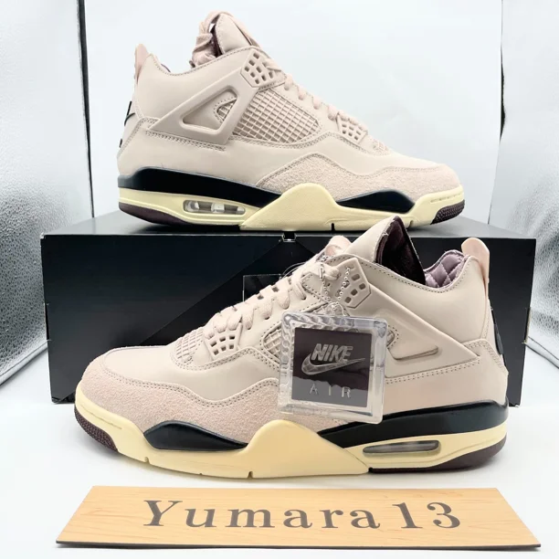 A Ma Maniere × Nike WMNS Air Jordan 4 Retro Fossil Stone FZ4810