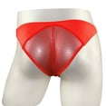 thumbnail image 4 of Homenesgenics Underwear for Women Plus Size under $10 Men's Erotic Underwear Semi Transparent Sexy Mesh Pants Red One Size, 4 of 4