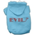 thumbnail image 5 of Pet, Dog  Cat Hoodie Rhinestone, "Evil", 5 of 6
