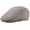 Grey, variant on Classic Solid Flat Cap Newsboy Hats for Men Cabbie Driving Scally Adjustable