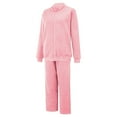 thumbnail image 5 of NMMUED Sweat Suit Women Sweat Set Workout Sets for Women Sweatshirt Sets for Women Active Wear Sets for Women, Pink XXXL, 5 of 9