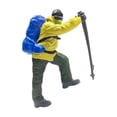 thumbnail image 2 of 1/64 Climbing Human Figures, Mountaineering Human Figures Miniature Human Model Yellow and Blue, 2 of 8