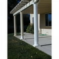 EnduraStone Round Tapered Fluted Column (FRP), Smooth PaintGrade