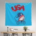 thumbnail image 3 of Bingfone Polyester Fabric Tapestry Gnome 4th Of July Wall Hanging Tapestry,Daily Decorative Tapestry For Bedroom Living Room Dorm 60l X 51w Inches, 3 of 9