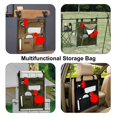 thumbnail image 4 of Vajilla al aire libre Bolsa de almacenamiento Tela Oxford Equipo de camping Cubiertos Bolsa Impermeable Portátil Colgando BBQ Palillos Tenedor Verde shamjiam almacenamiento de vajilla de picnic, 4 of 9