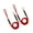 Red, variant on 2Pcs Boat Bungee Dock Line With Loop Boat Ropes For Docking Marine Dock Line Marine Dock Line Loop Rope Bungee Cord Tie Down ,Easy to Use
