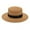Brown, variant on MSJUHEG Hats For Men Top Hat Mens And Womens Square Buckle Dome Panama Lafite Flat Top Straw Hat Summer Travel Sunshade Sun Hat Beach Big Brim Hat Bucket Hat Black One Size