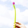 thumbnail image 4 of 1 Pc Tulip Design Gel Pen, 0.38mm Ink Pens, Fine Point Smooth Writing Pens for Home, Office, Journaling, Writing, Note-Taking, 6.5 inch, 4 of 7