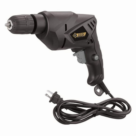 Steel Grip J1Z-DH41-13 0.37 in. Keyed Chuck Corded Drill