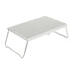 thumbnail image 4 of Mesa plegable para acampar, multifuncional, estable, práctica, para exteriores, portátil y plegable. Plata, 4 of 9