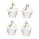 thumbnail image 5 of Adornos navideños Strade Fareast Limited 4 adornos colgantes para cupcakes, 5 of 8