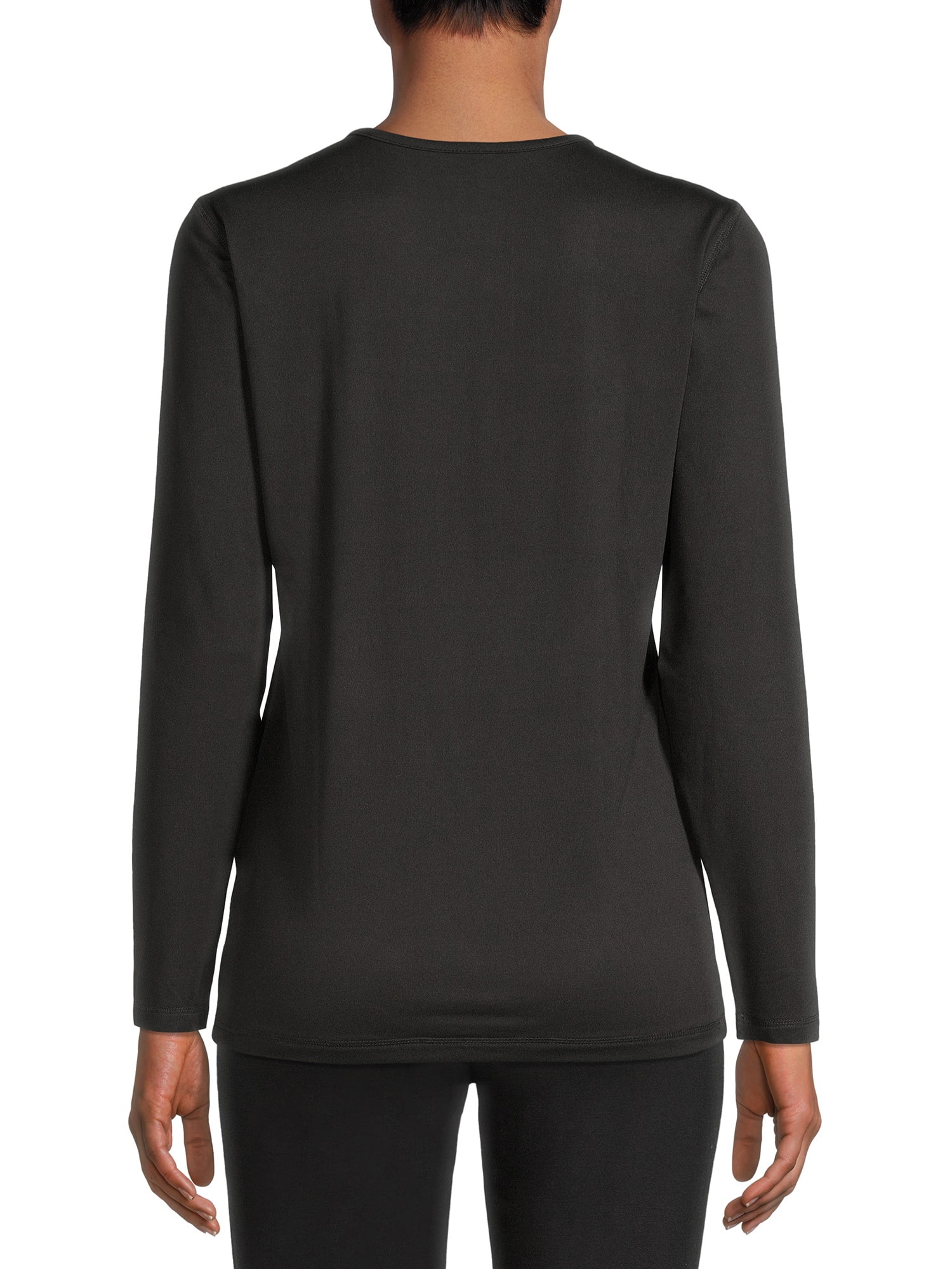 Hanes Women's Brushed Classic Thermal Crewneck