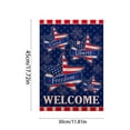 thumbnail image 3 of BAOPAI Drapeau de Jardin Patriotique Double Face Extérieur Durable en Lin Lavable en Machine Résistant aux Intempéries pour Patio Jardin Décoration Jour de l'Indépendance, 3 of 6