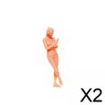 thumbnail image 1 of Personas En Miniatura A Escala 2x1/64 De Pie Y Sentadas Para La Colección De Mesa De Arena Estilo B, 1 of 8