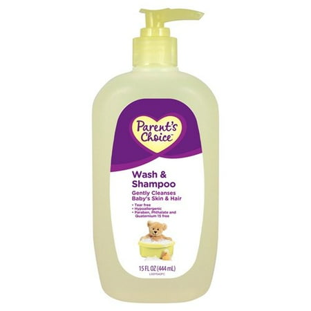 Parent's Choice Baby Wash & Shampoo, 15 Fl. Oz.