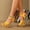 Yellow, variant on Sexy Wedge Heel 10CM Nightclub High Heels Trend Women's Shoes Catwalk Pole Dancing Shoes Crystal Sole LFD